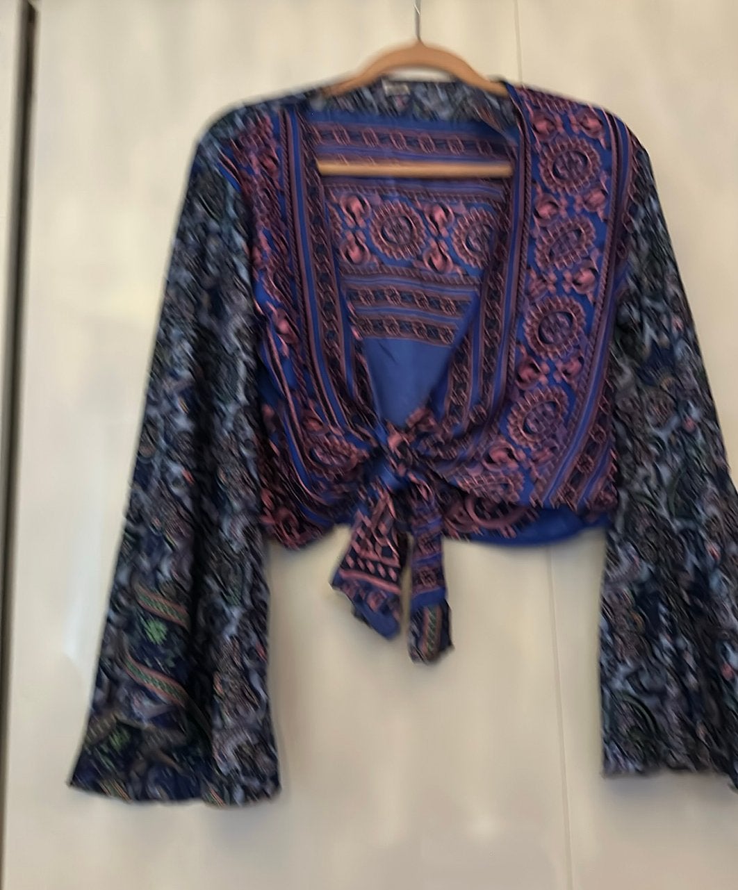 Bollero ( omknoop blouse ) one size, Ophalen of Verzenden, Zo goed als nieuw, Maat 42/44 (L)