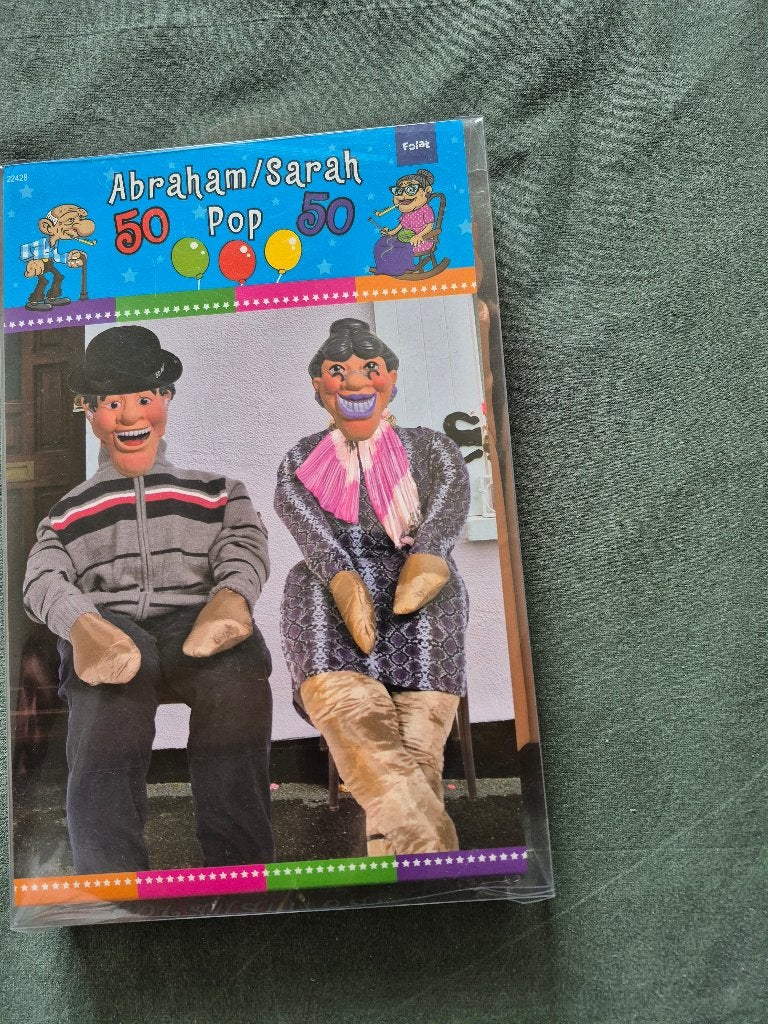 abraham/Sarah pop, nieuw, Ophalen of Verzenden, Nieuw, Feestartikel, Abraham of Sarah