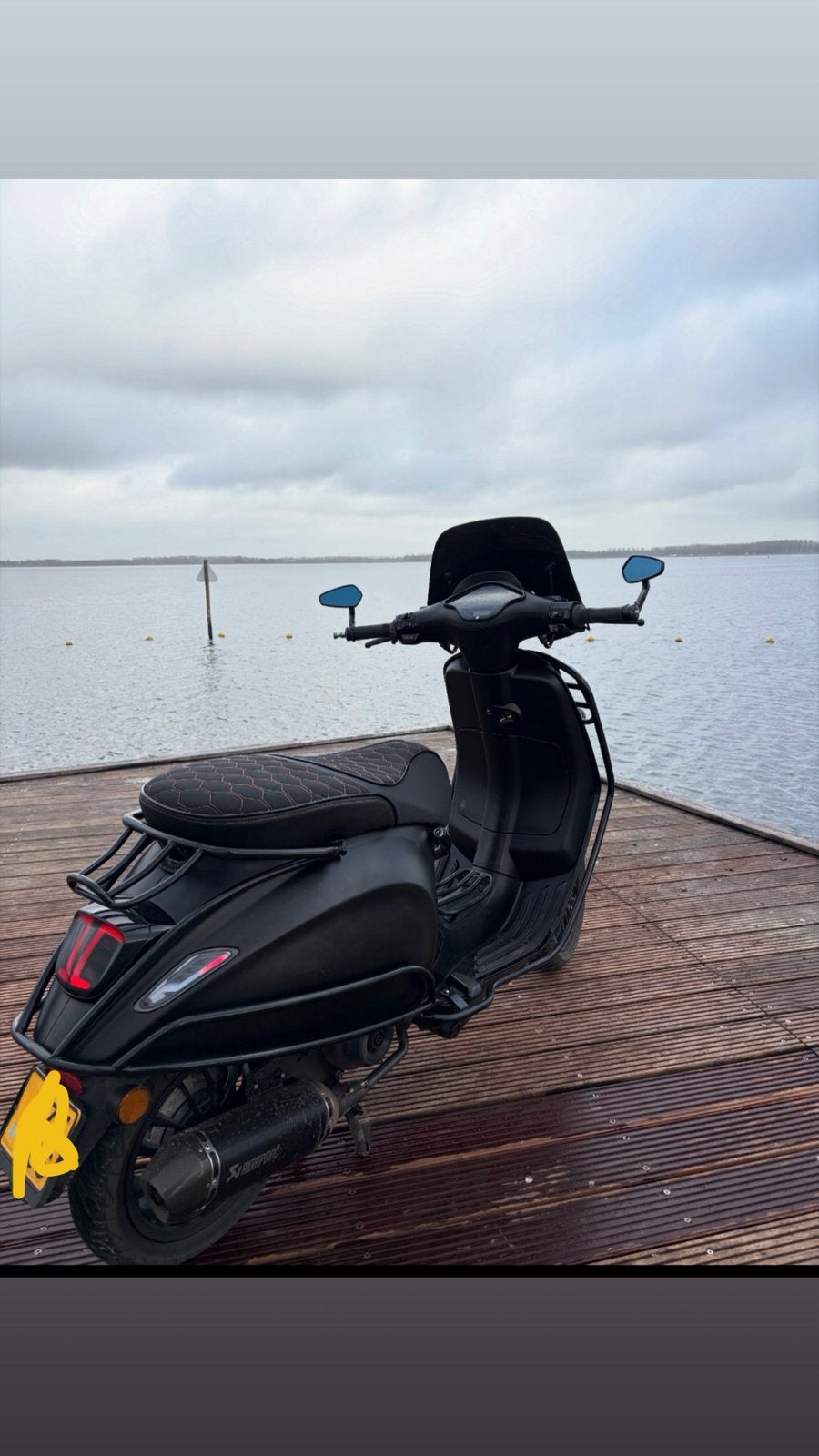 Vespa sprint 80cc, Ophalen, Maximaal 45 km/u, Vespa S, Zo goed als nieuw
