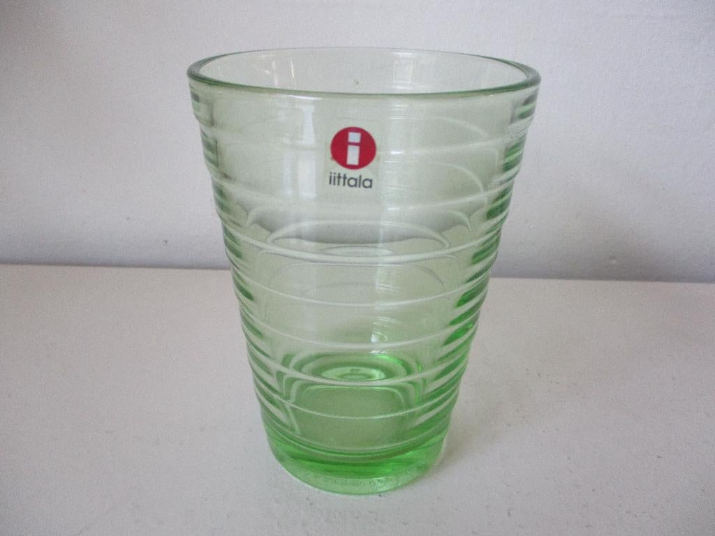 Iitalla glas anna groen, Antiek en Kunst, Antiek | Glas en Kristal, Ophalen of Verzenden