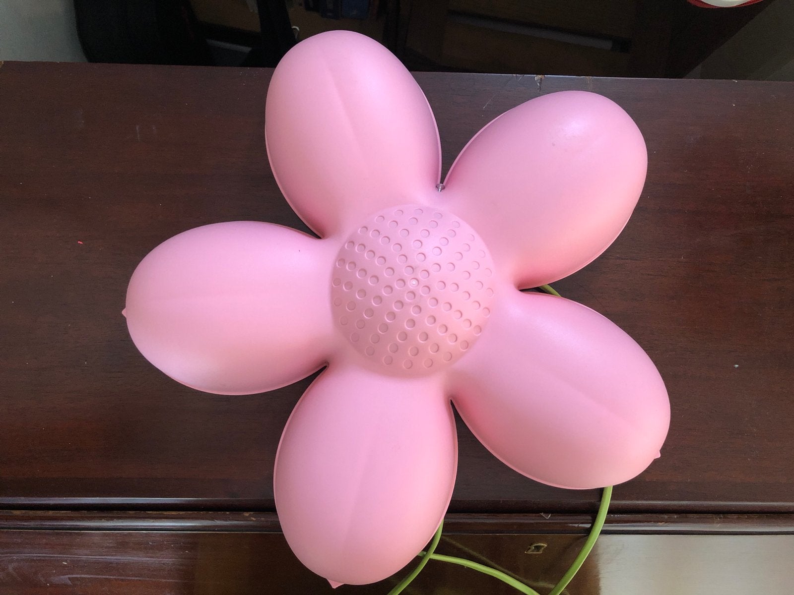 IKEA Bloem Wandlamp Roze - Kinderkamer Lamp, Kunststof, Gebruikt, IKEA, Roze