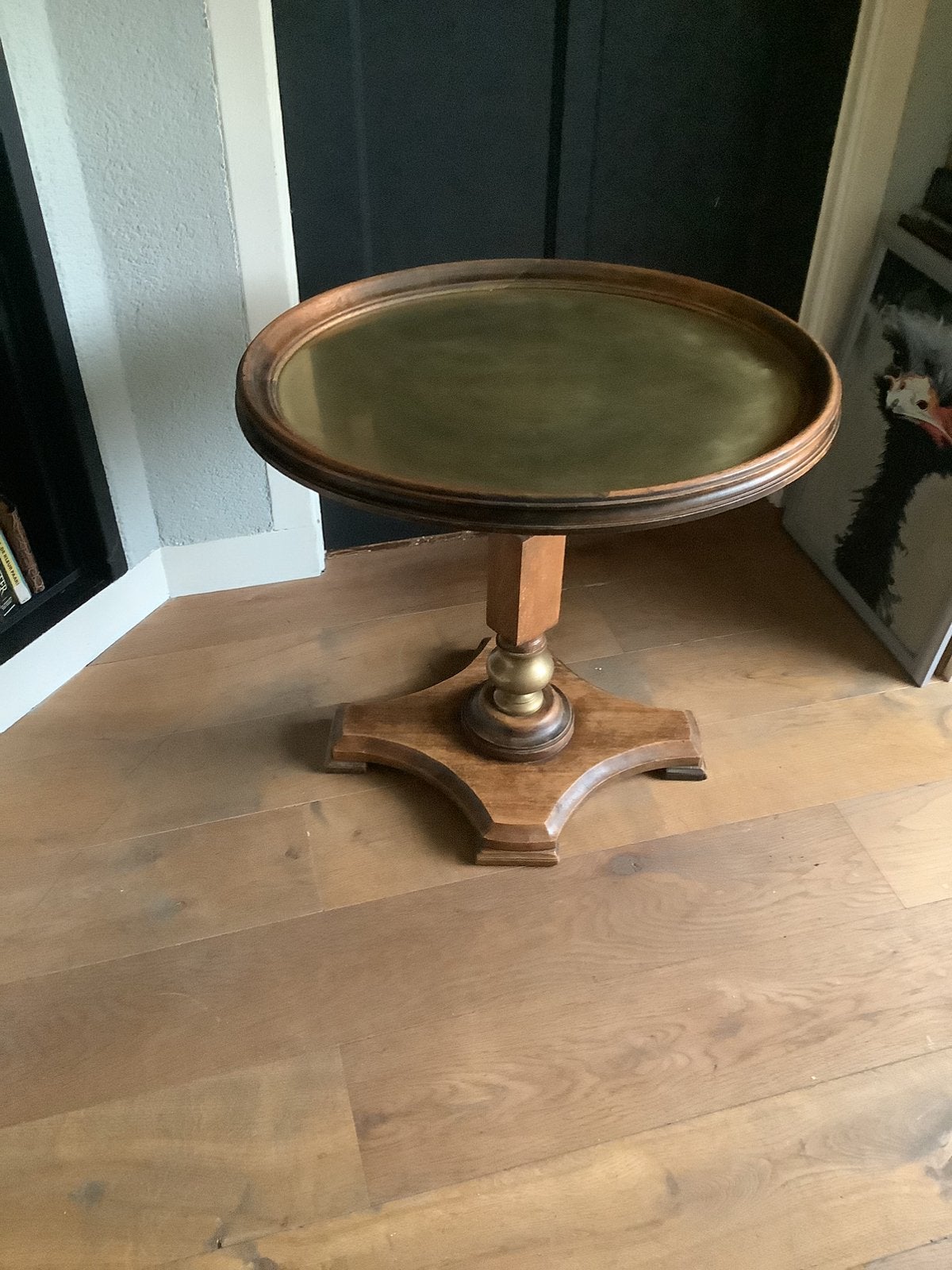 Wijntafel Engels klassiek regency stijl vintage antiek, Ophalen of Verzenden, Zo goed als nieuw, Ovaal