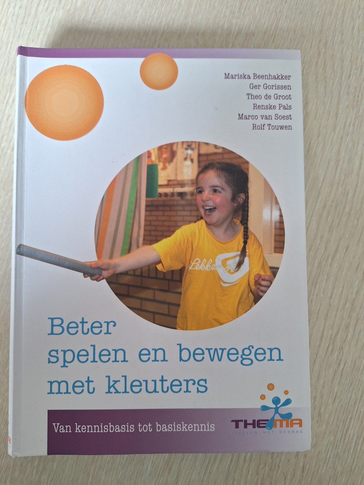 Pabo boek: Beter spelen en bewegen met kleuters, Non-fictie, Mariska Beenhakker, Ger Gorissen, Theo de Groot, Renske Pals, Jongen of Meisje