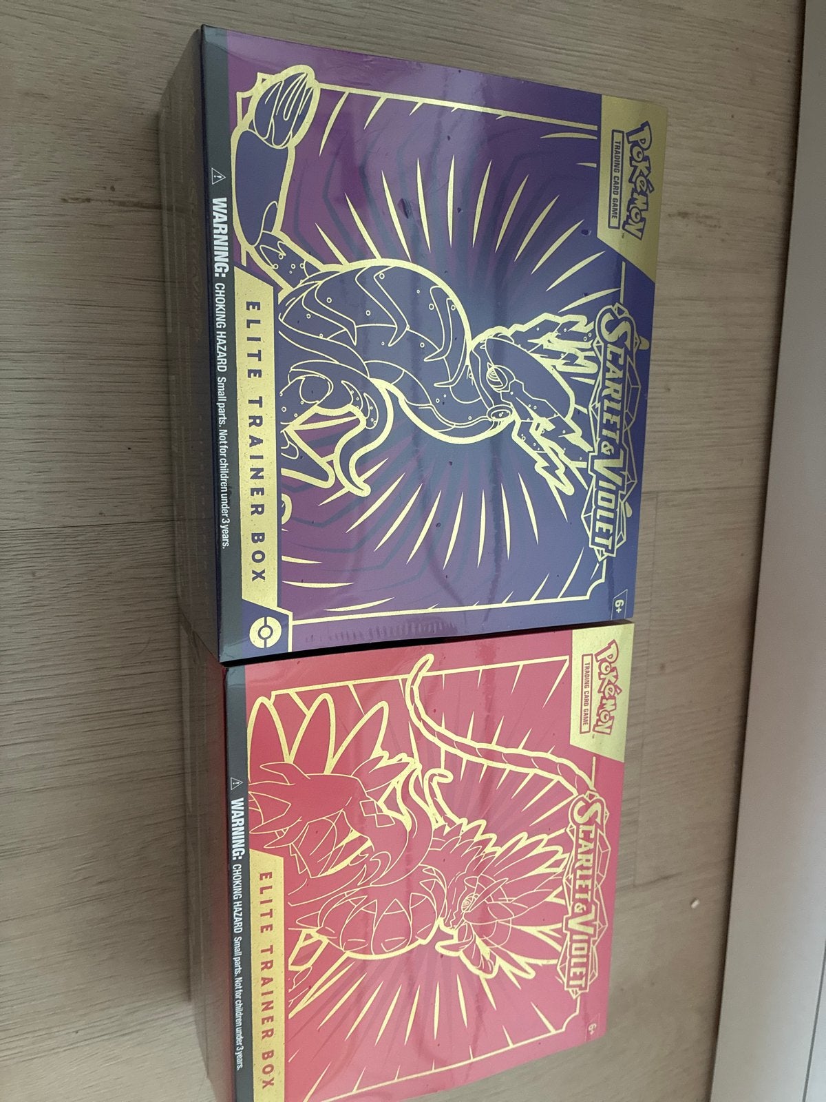 Pokémon Scarlet & Violet Elite Trainer Box (2 stuks), Ophalen, Nieuw, Overige typen