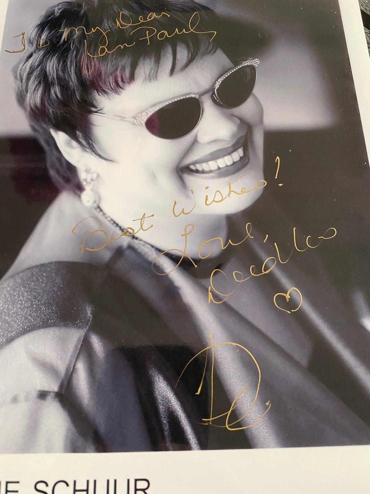 Filmster handtekening schuur, Ophalen of Verzenden, Zo goed als nieuw, Foto of Kaart