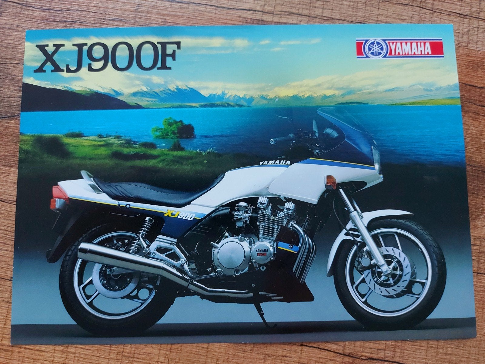 Yamaha XJ 900 F motorfiets folder sheet, Motoren, Ophalen of Verzenden, Yamaha