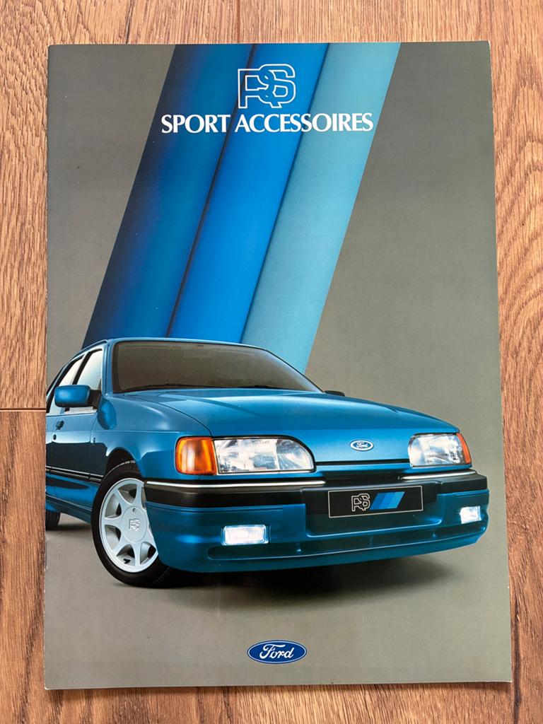 Ford RS Sport accessoires brochure, Ophalen of Verzenden, Zo goed als nieuw, Ford