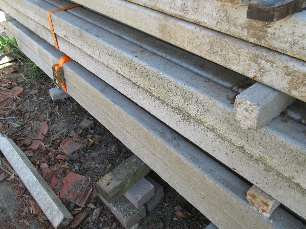 betonpalen  -9-10 cm  breed  lang  300 cm, Ophalen, Gebruikt, 250 cm of meer, Balken