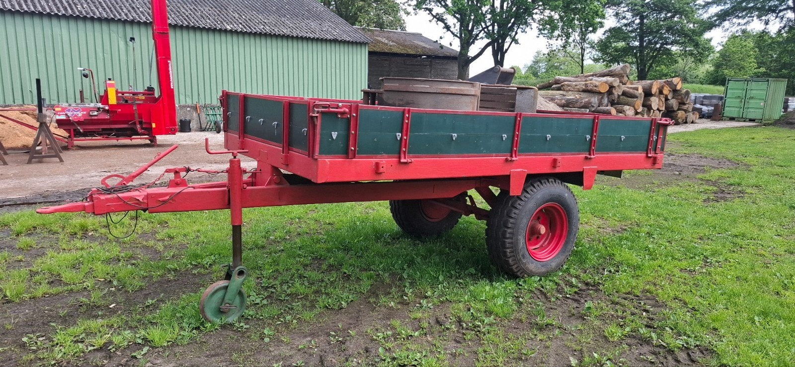 landbouwwagen, stoll schudder, Ophalen
