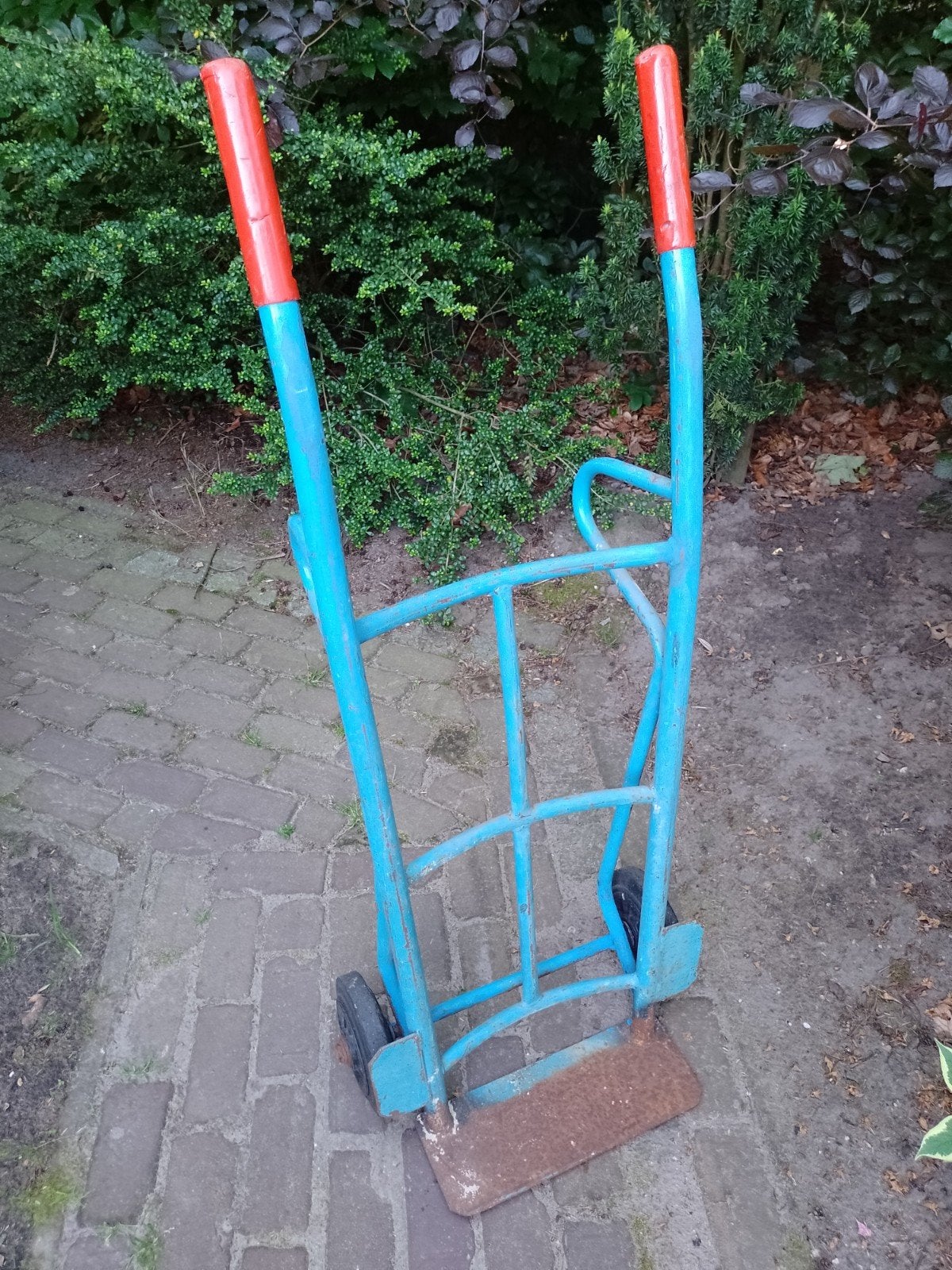 Professionele steekwagen transport kar steekkar, Doe-het-zelf en Verbouw, Transportwagens, 60 tot 80 liter, Ophalen, Zo goed als nieuw