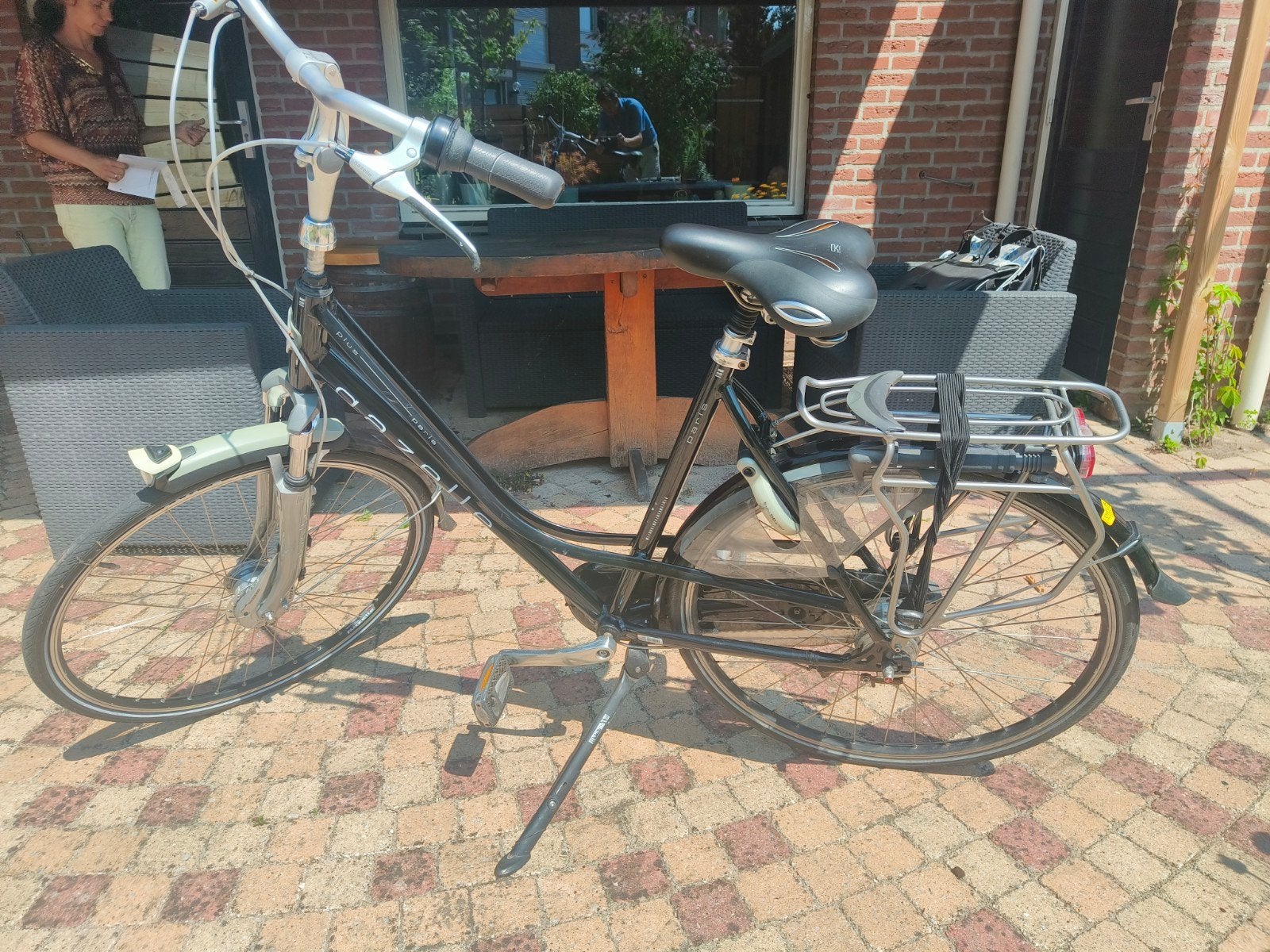 Gazelle Paris plus damesfiets, 55 cm of meer, Ophalen of Verzenden, Gebruikt, Minder dan 10 versnellingen