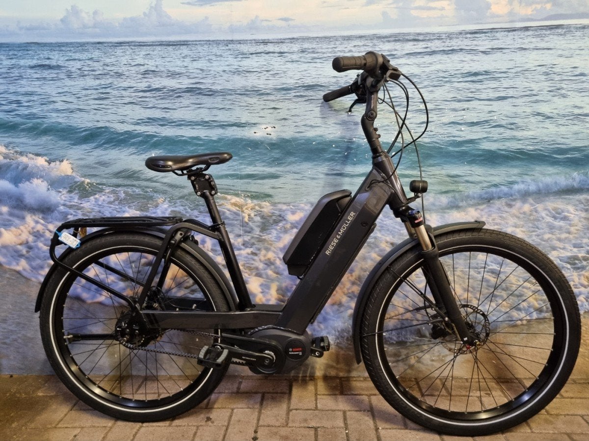 Riese & Müller Nevo GT Vario Dualbattery Dames Lunar Grey
