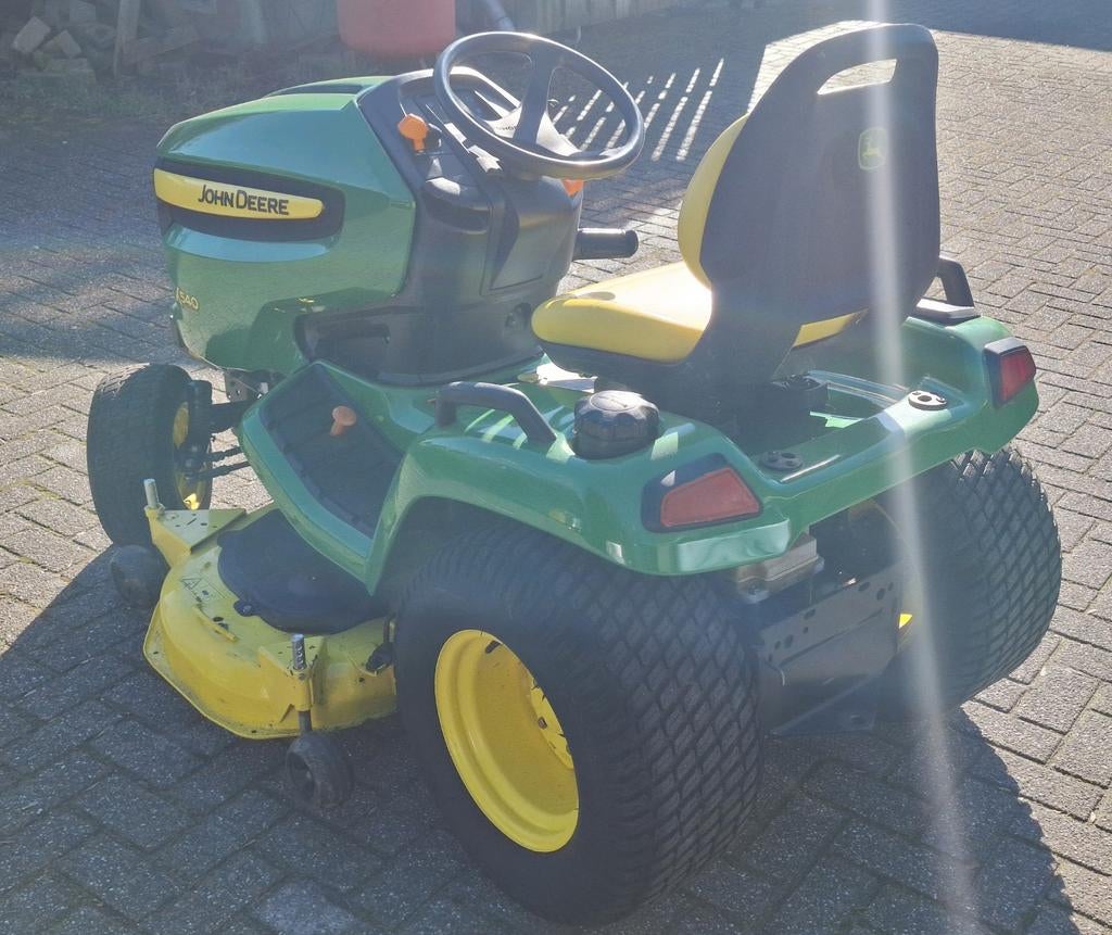 John deere x540 zitmaaier, Ophalen, Gebruikt, John deere, Mulchfunctie