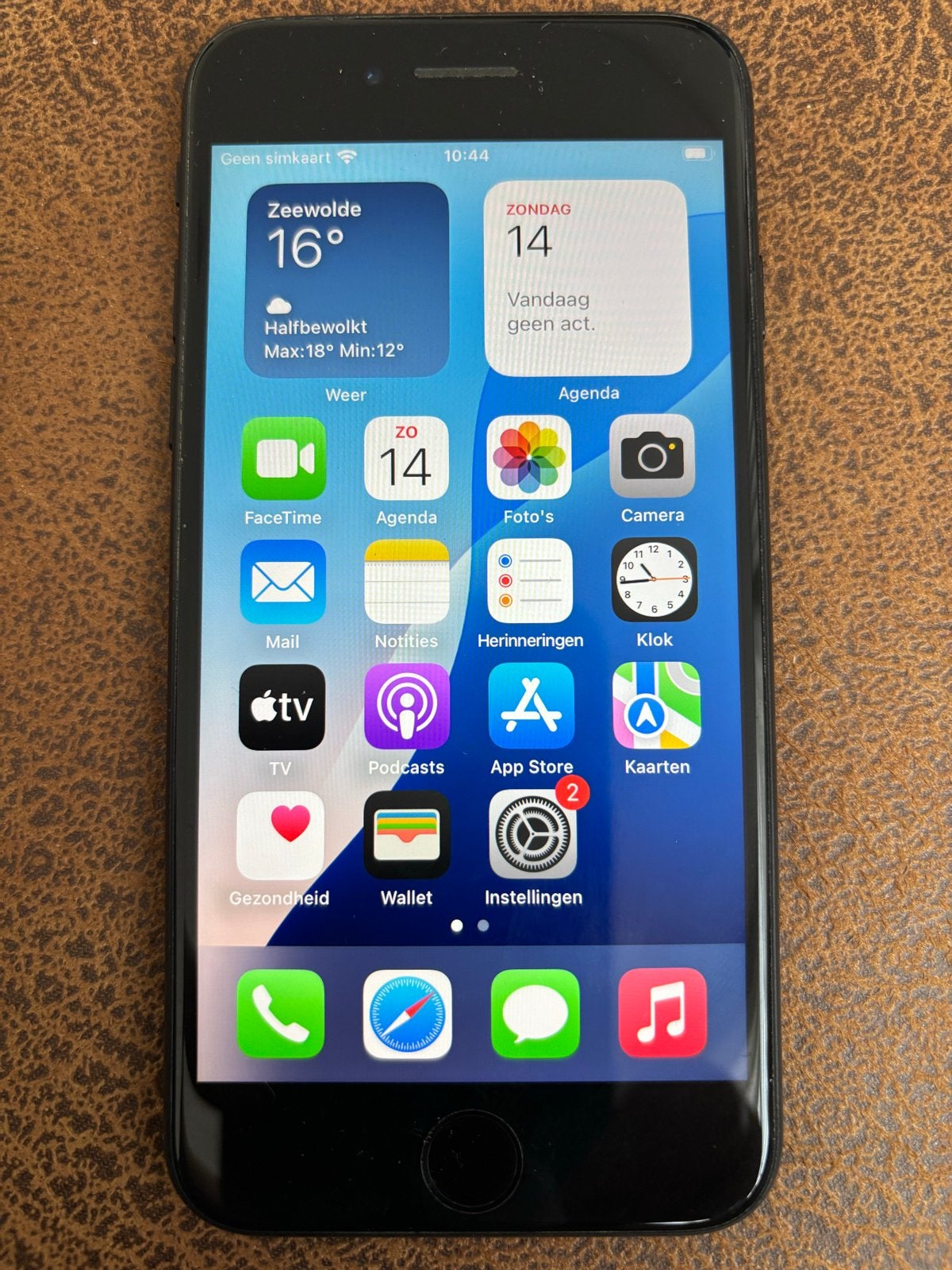 iPhone SE 2020 64GB - Zo goed als nieuw, Telecommunicatie, Mobiele telefoons | Apple iPhone, Zwart, Ophalen of Verzenden, Zo goed als nieuw