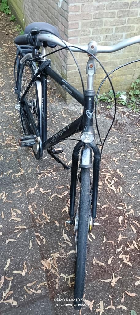 Target herenfiets 3 versnellingen, frame 45 cm, Overige merken, Gebruikt, Versnellingen, Minder dan 49 cm