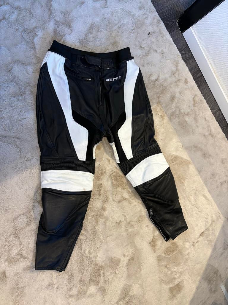 Restyle dames leren motorbroek - Maat 44, CE gekeurd, Ophalen of Verzenden, Tweedehands, Dames