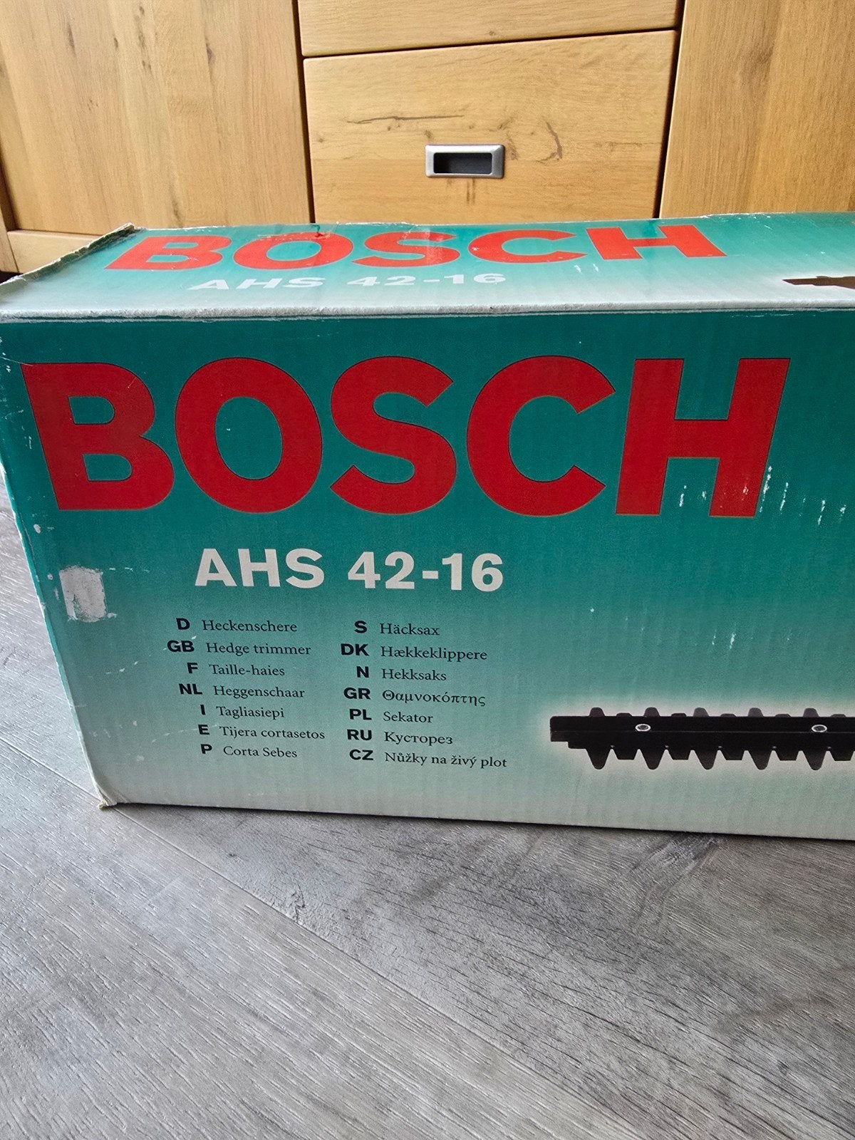 Bosch AHS 42-16 Heggenschaar - Elektrisch, 420W, Tuin en Terras, Ophalen of Verzenden, Gebruikt, Elektrisch, Bosch