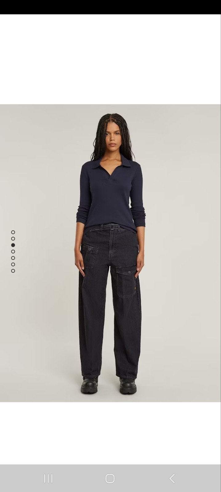G-Star RAW Belted Cargo Jeans - Maat 27/32, Zwart, Nieuw, Ophalen of Verzenden, W27 (confectie 34) of kleiner