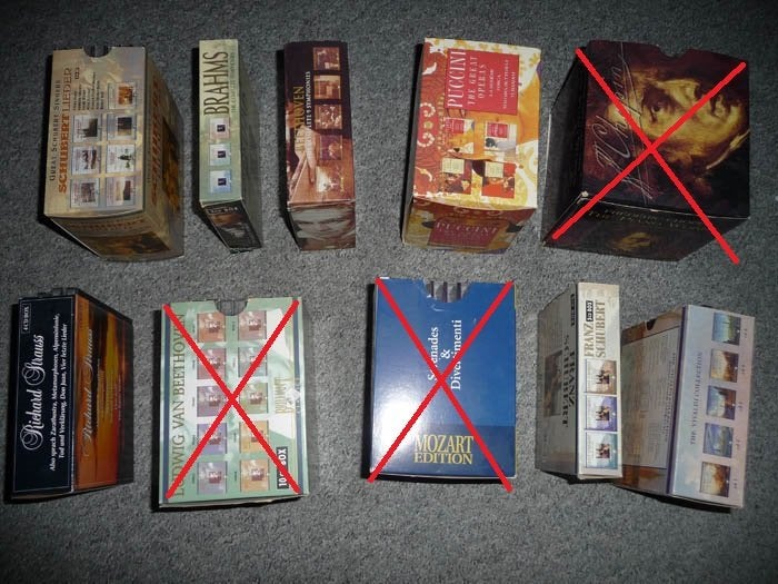 7 CD-BOXEN Klassiek, Cd's en Dvd's, Cd's | Klassiek, Ophalen of Verzenden