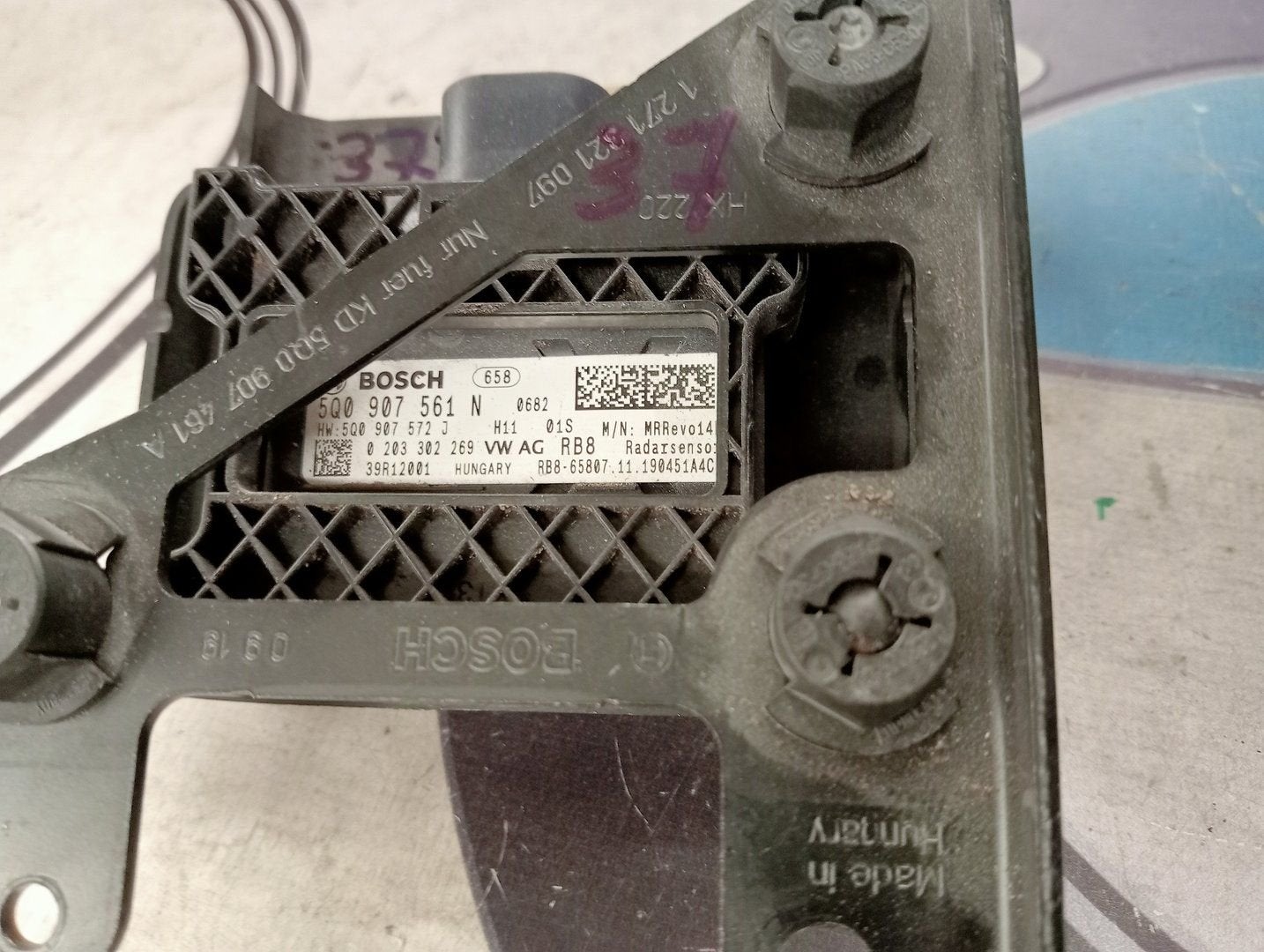 Cruise control sensor van een Volkswagen Golf, Gebruikt, -, Volkswagen, -