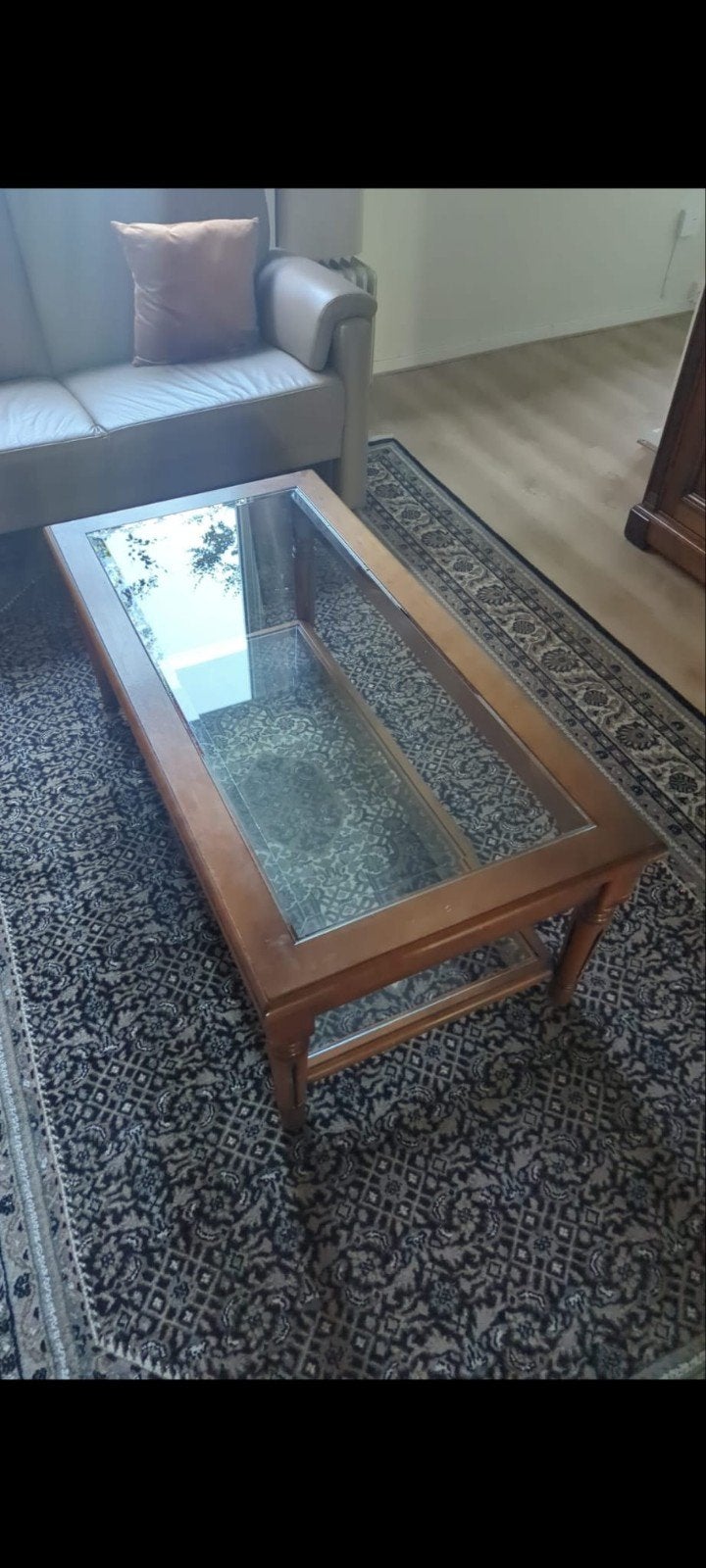 SALONTAFEL SEROTINA EXCLUSIEF KERSENHOUT, NIEUWSTAAT!, Ophalen, 50 – 75, 100 tot 150 cm, 50 tot 100 cm