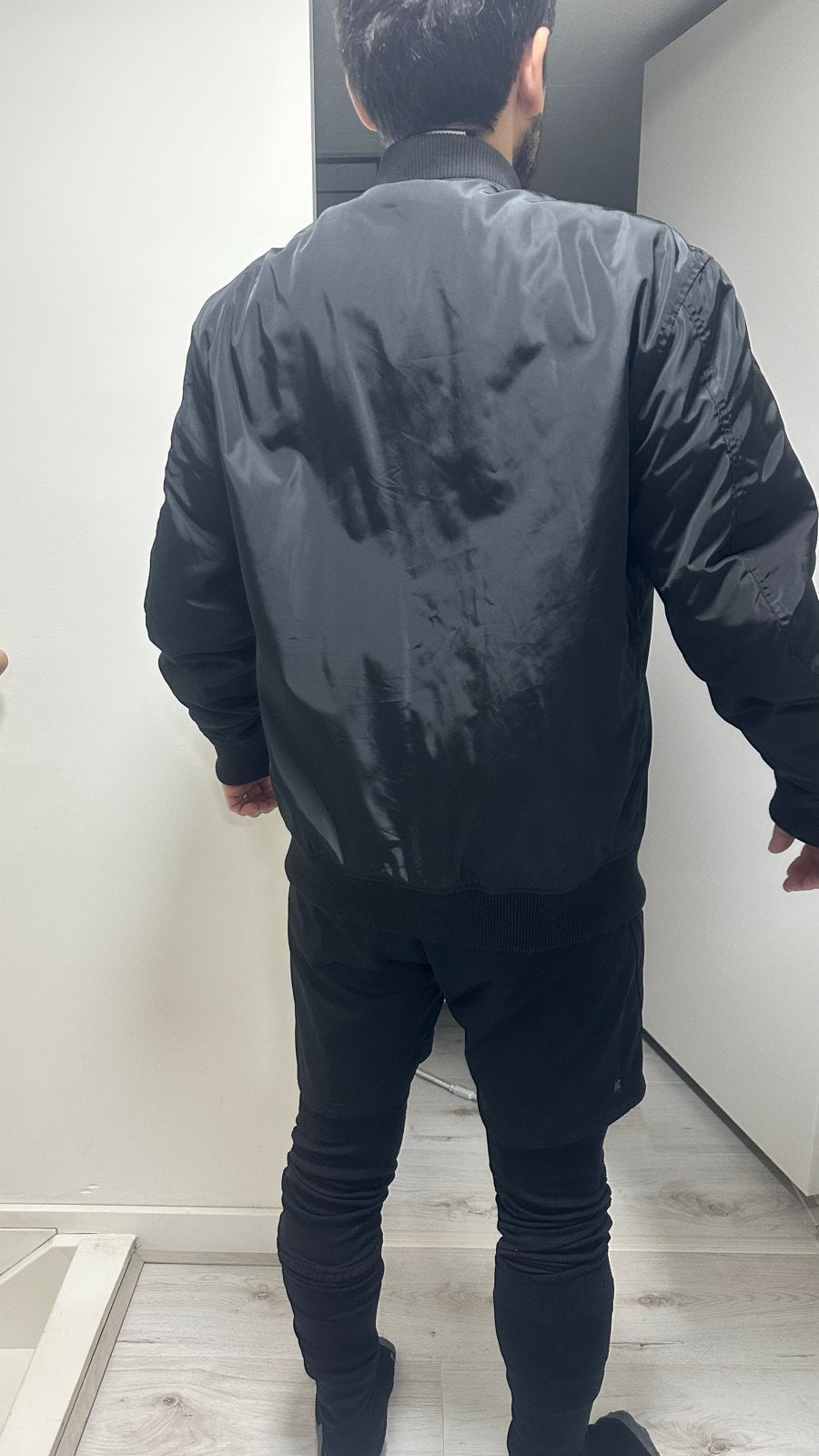 Fossa Apparel Bomberjack Zwart Maat L, Ophalen of Verzenden, Nieuw, Maat 52/54 (L), Zwart