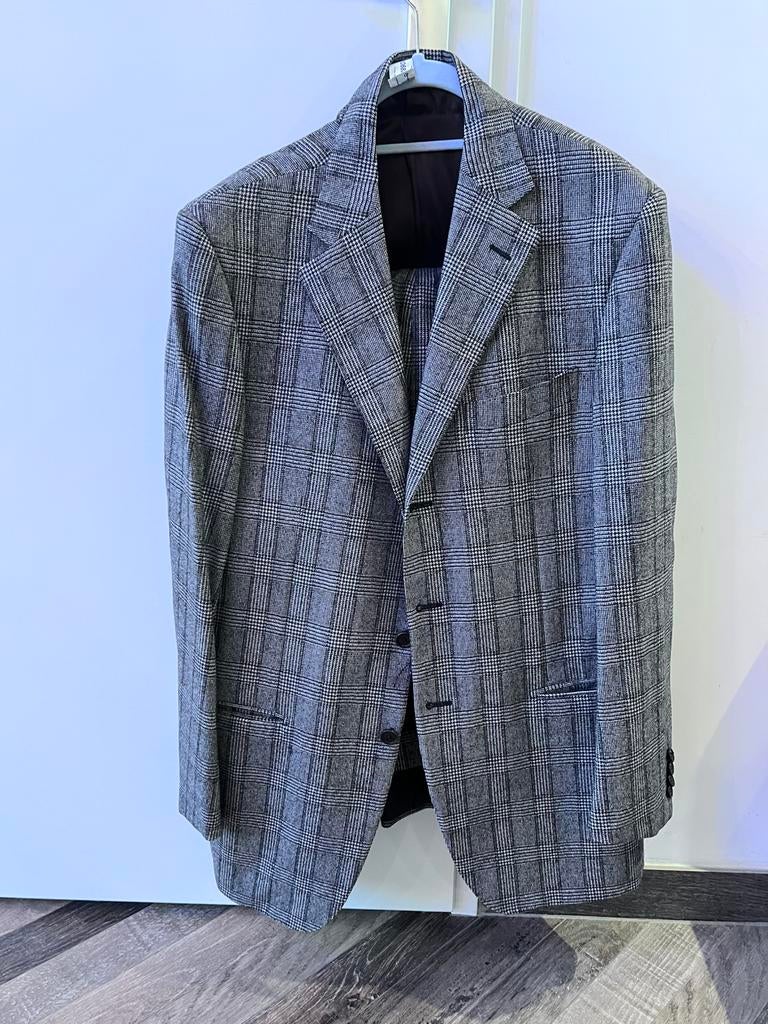 PAL ZILERI HERENPAK Maat 54, Kleding | Heren, Kostuums en Colberts, Ophalen of Verzenden, Gedragen, Maat 52/54 (L), Grijs