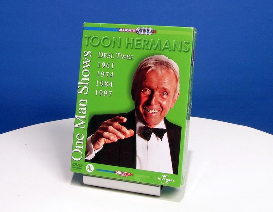 Toon Hermans - One Man Shows 2, Cd's en Dvd's, Dvd's | Cabaret en Sketches, Alle leeftijden, Ophalen, Nieuw in verpakking, Stand-up of Theatershow