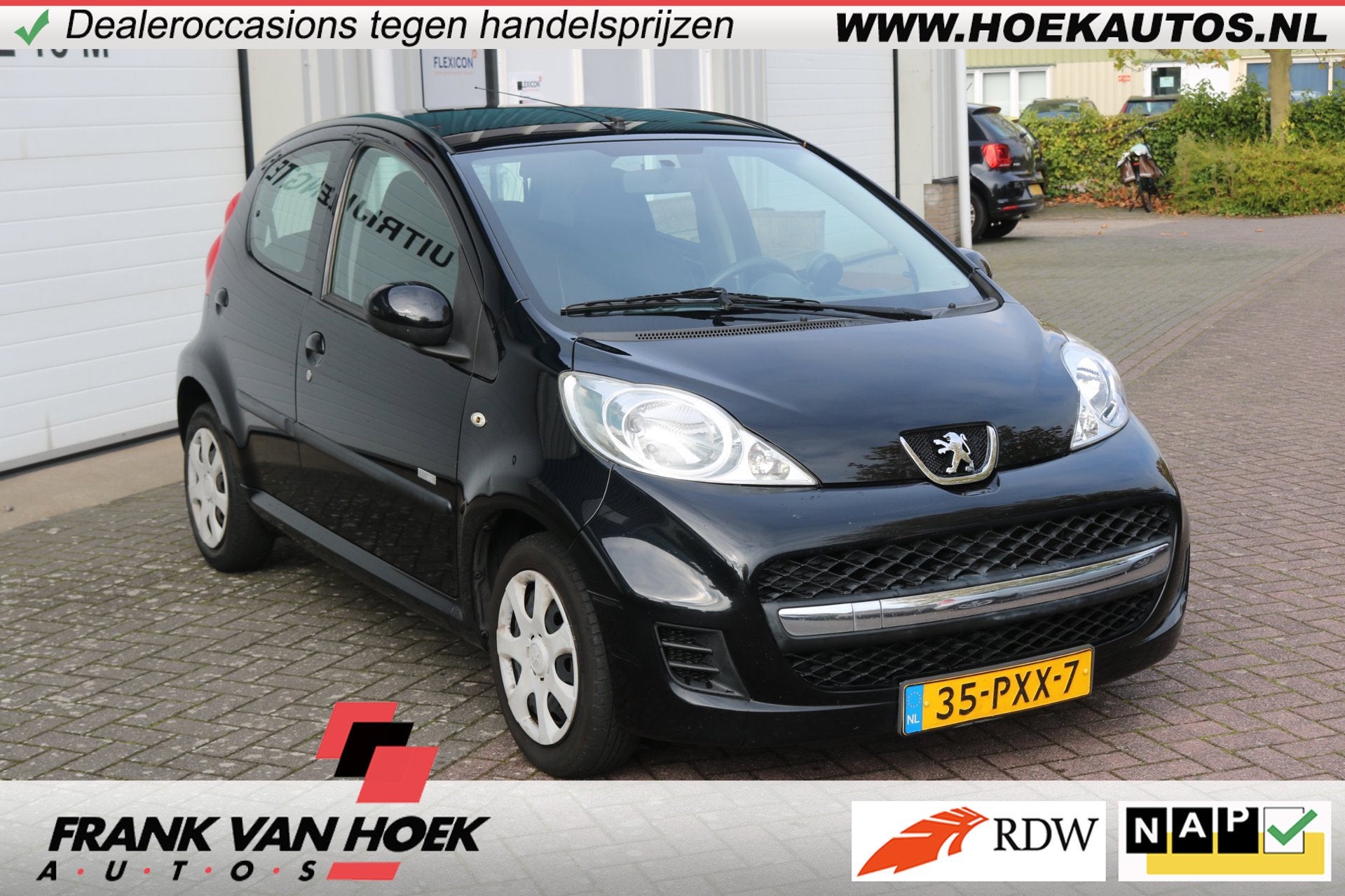 Peugeot 107 1.0-12V Millesim 200 Automaat, Euro 5, Gebruikt, 4 stoelen, Origineel Nederlands