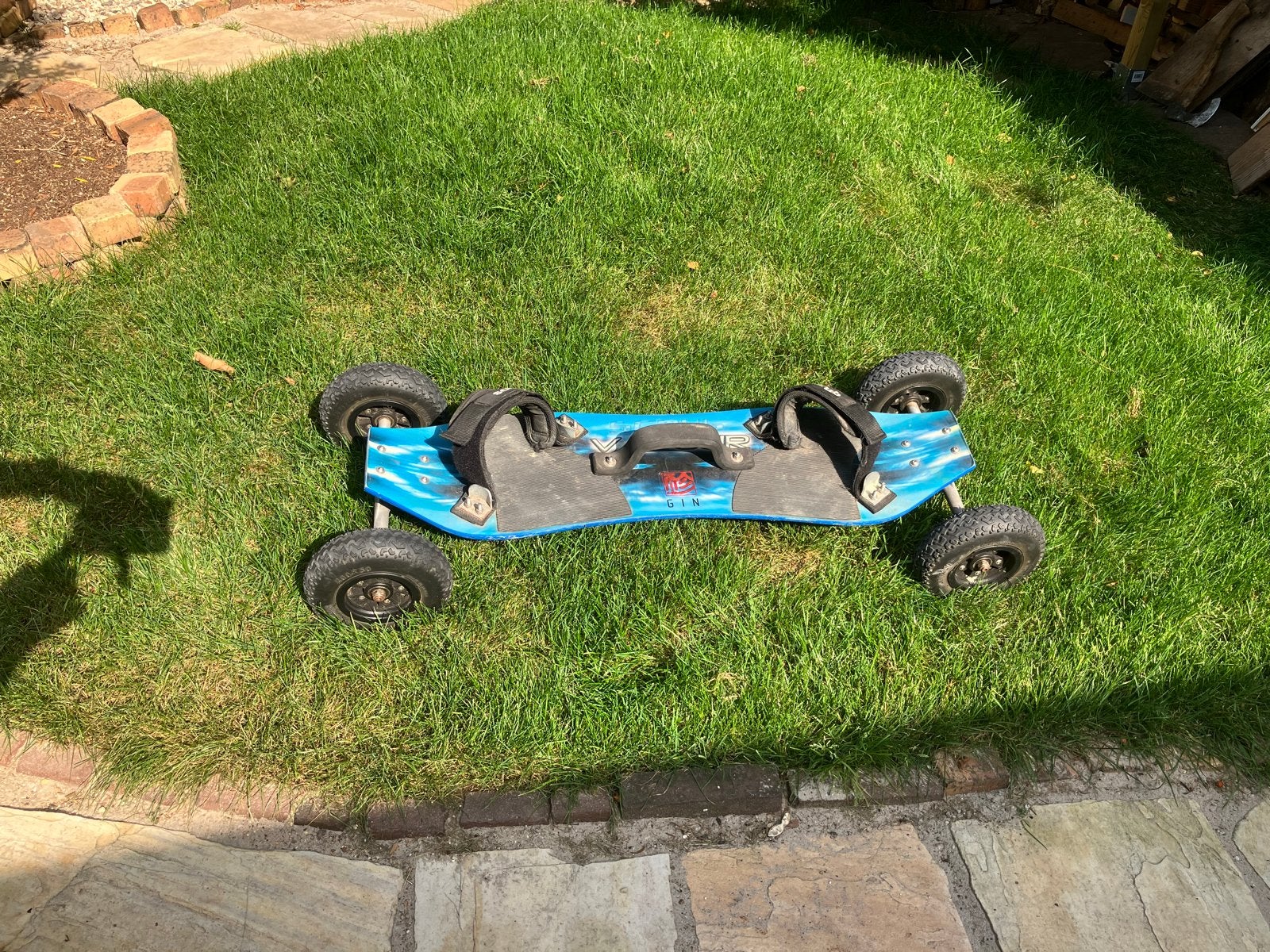 Scrub Vapour Mountainboard - Off-road Skateboard, Ophalen of Verzenden, Gebruikt, Skateboard