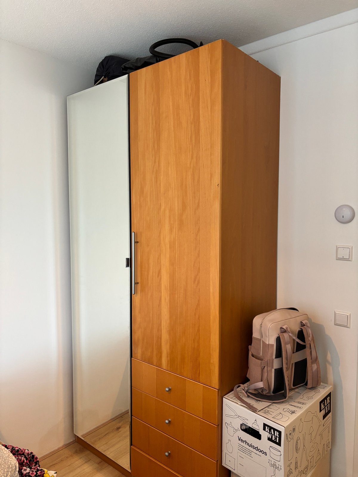 Pax kledingkast, Huis en Inrichting, Kasten | Kledingkasten, Ophalen, Gebruikt, 200 cm of meer, 50 tot 100 cm