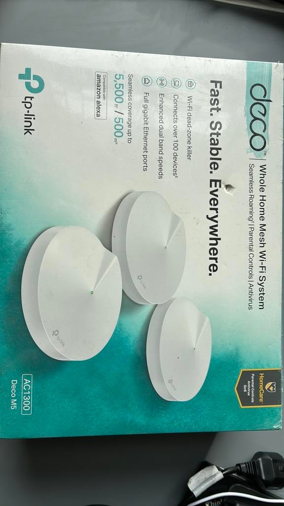 Tp-Link Deco M5, Computers en Software, WiFi-versterkers, Ophalen of Verzenden, Nieuw