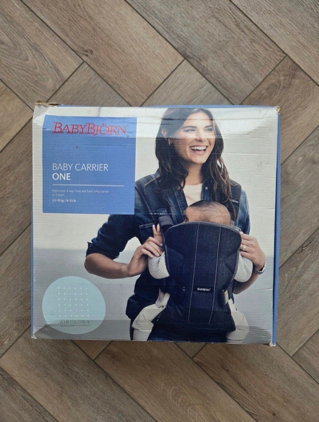 Baby Björn Draagzak One Zwart, Kinderen en Baby's, Babydragers en Draagdoeken, Buik of Rug, Ophalen of Verzenden, Zo goed als nieuw