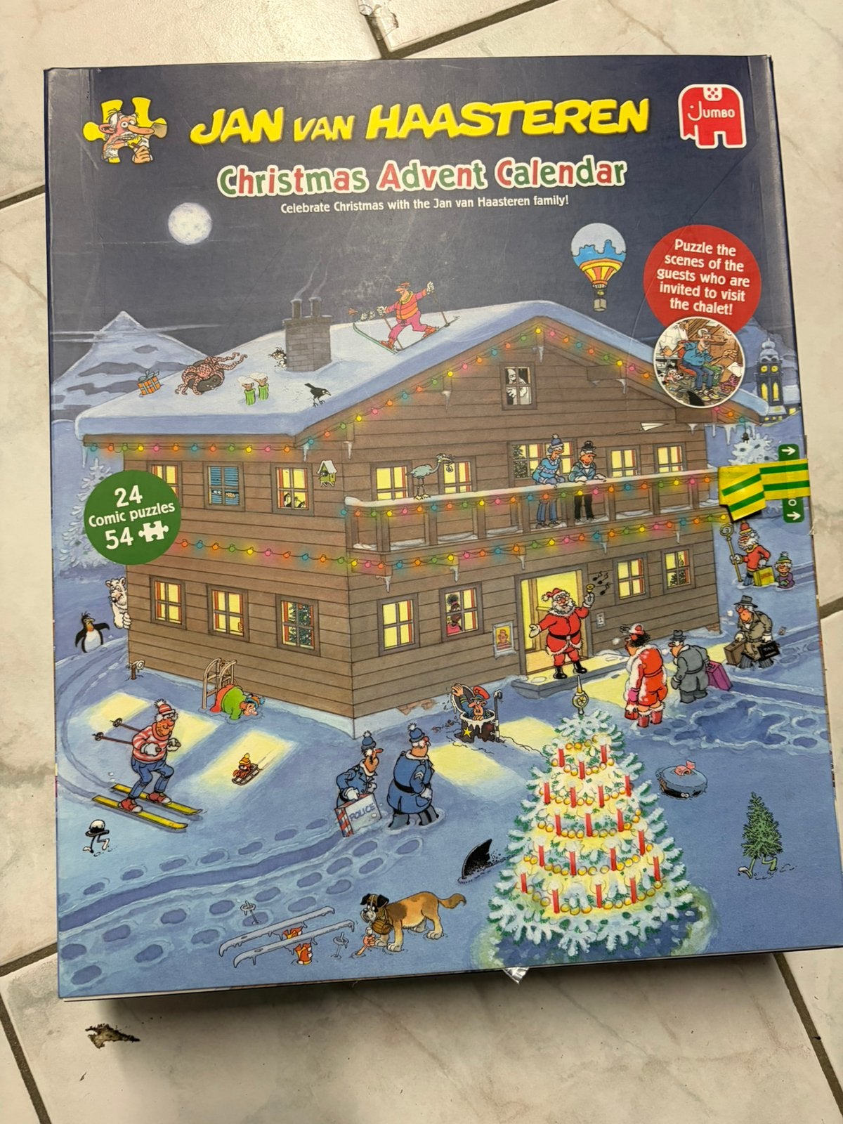 Jan van Haasteren adventkalender 2026, Ophalen of Verzenden, 500 t/m 1500 stukjes, Zo goed als nieuw