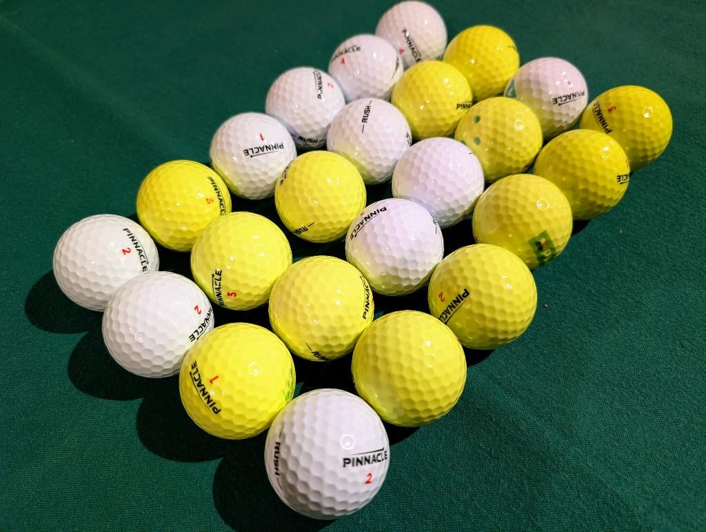 24 Stuks Pinnacle Rush AAAA In Uitstekende Staat!, Sport en Fitness, Golf, Ophalen of Verzenden, Zo goed als nieuw, Bal(len), Overige merken