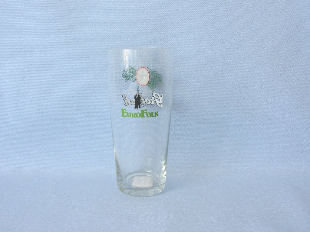 grolsch fluitje opdruk eurofolk, Ophalen of Verzenden, Gebruikt, Glas of Glazen, Grolsch
