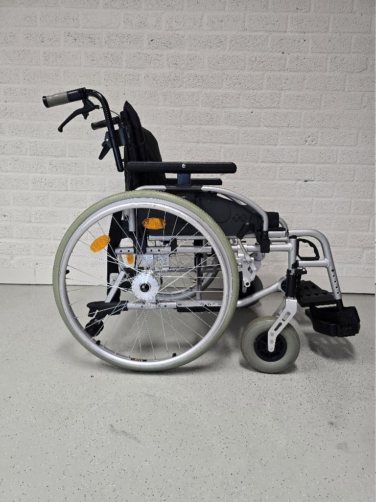 XXL rolstoel B&B Pyro Light Optima, 55cm breed 170KG, BB, Duwrolstoel, BB, Inklapbaar