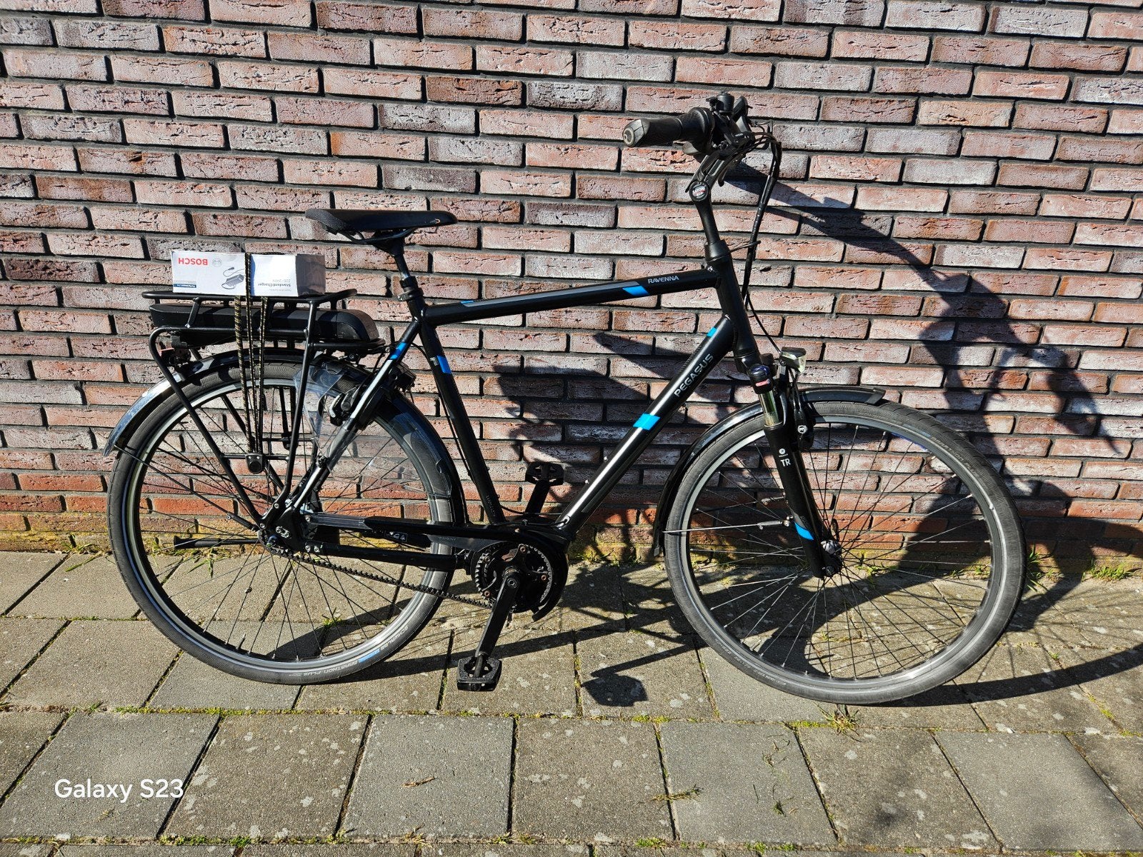 Pegasus ravenna e8f belt (snaaraandrijving) bosch 61 cm, Fietsen en Brommers, Overige merken, Vering, Velgrem, Ophalen of Verzenden