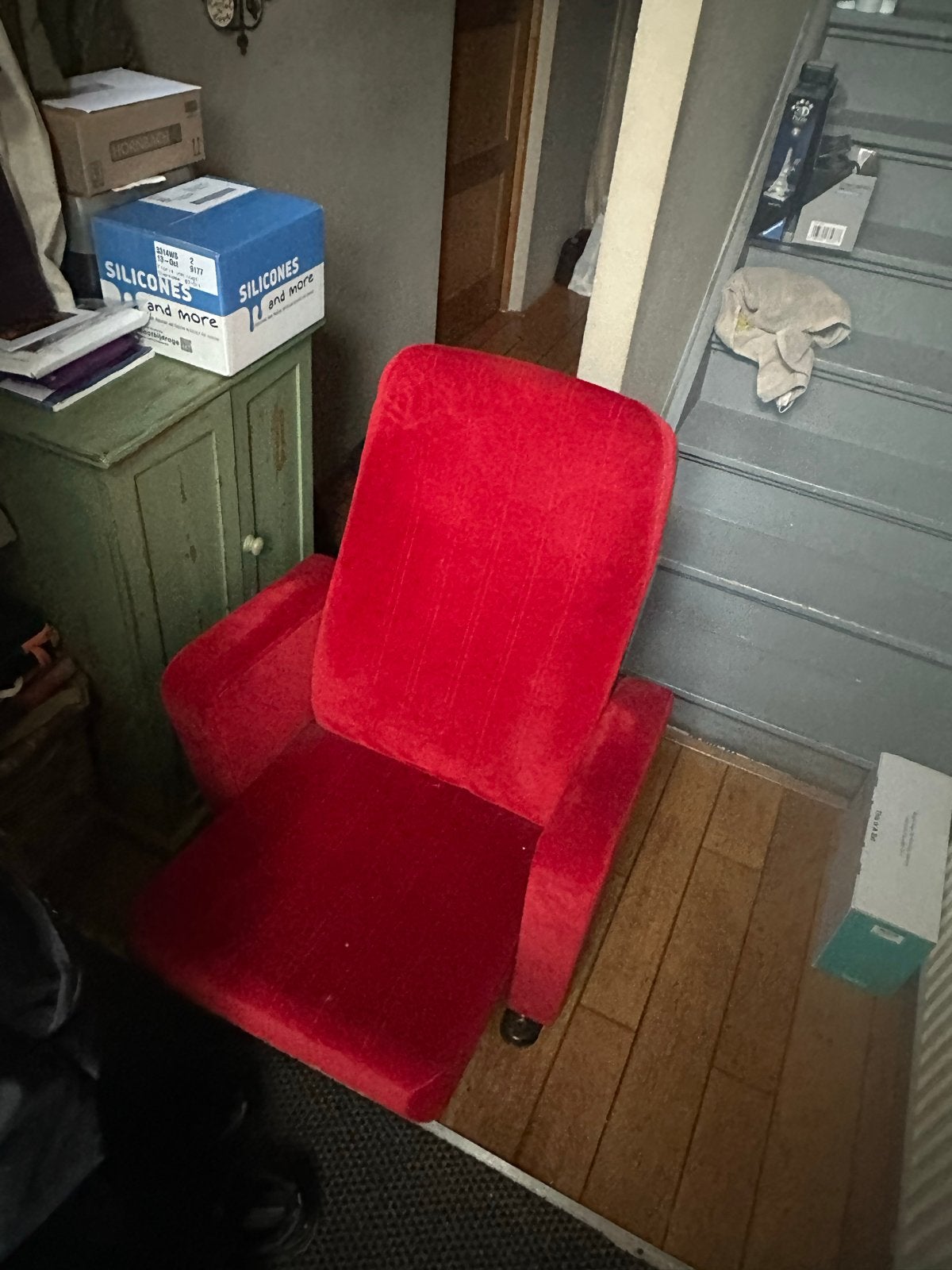 Bioscoopstoel, Huis en Inrichting, Ophalen, 75 tot 100 cm, Zo goed als nieuw, Stof