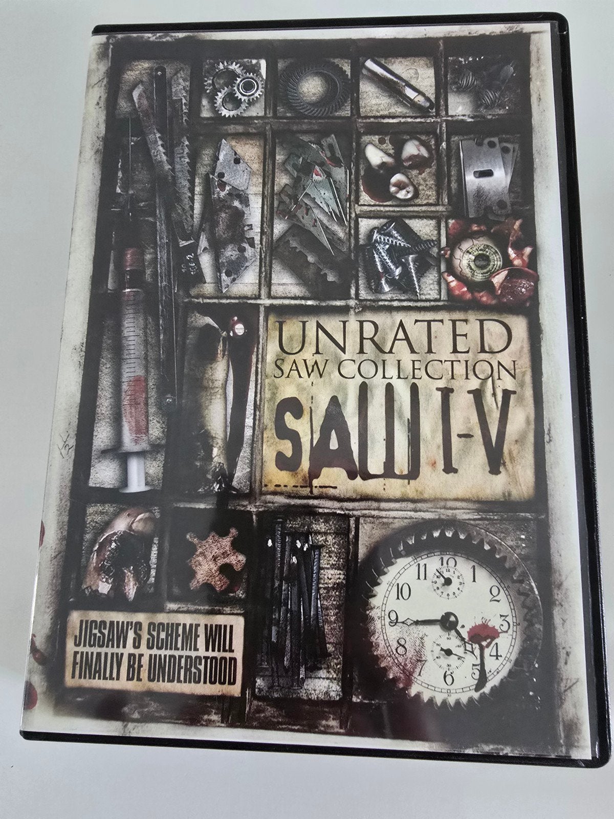 Dvd saw 1 t/m 5 unrated saw collection, Ophalen of Verzenden, Nederlands