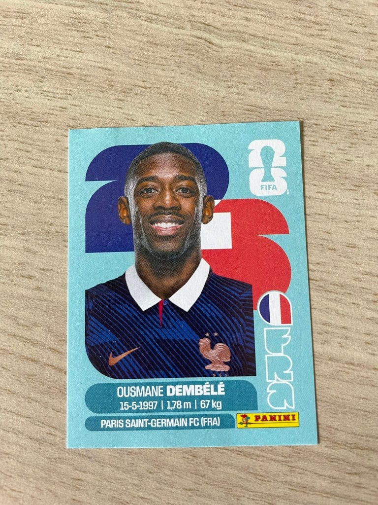 Ousmane Dembele Panini World Cup 2026 Sticker, Verzenden, Nieuw, Sport