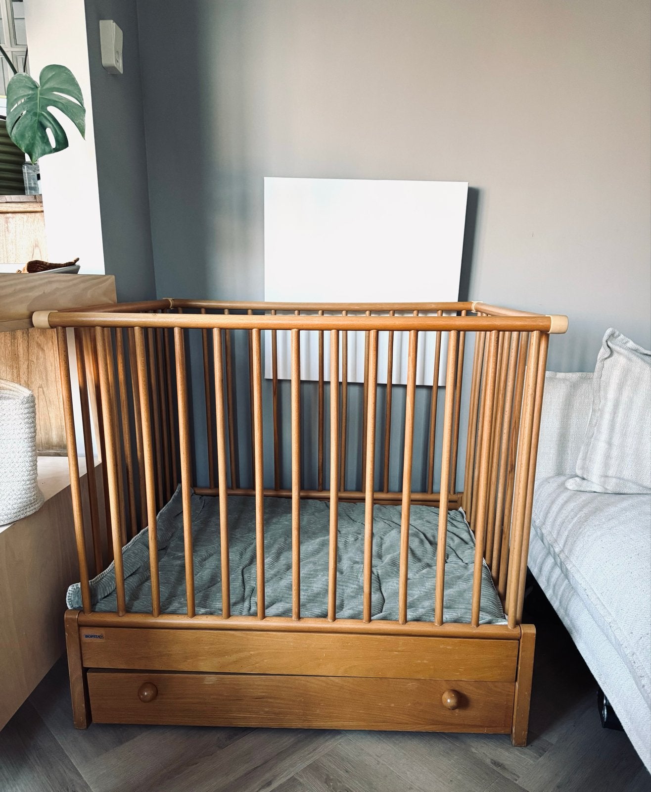 Bopita Baby Box, Ophalen, Zo goed als nieuw, Ledikant