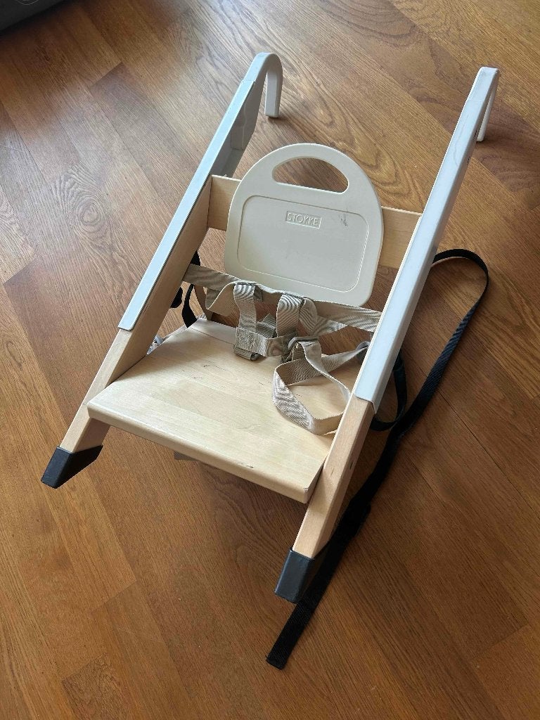 Stokke opzetstoel, Ophalen, Gebruikt, Meegroeistoel