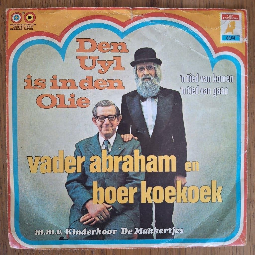 Vader Abraham & Boer Koekoek - Den Uyl Is In Den Olie (063), Cd's en Dvd's, Vinyl Singles, Ophalen of Verzenden, Gebruikt, Nederlandstalig