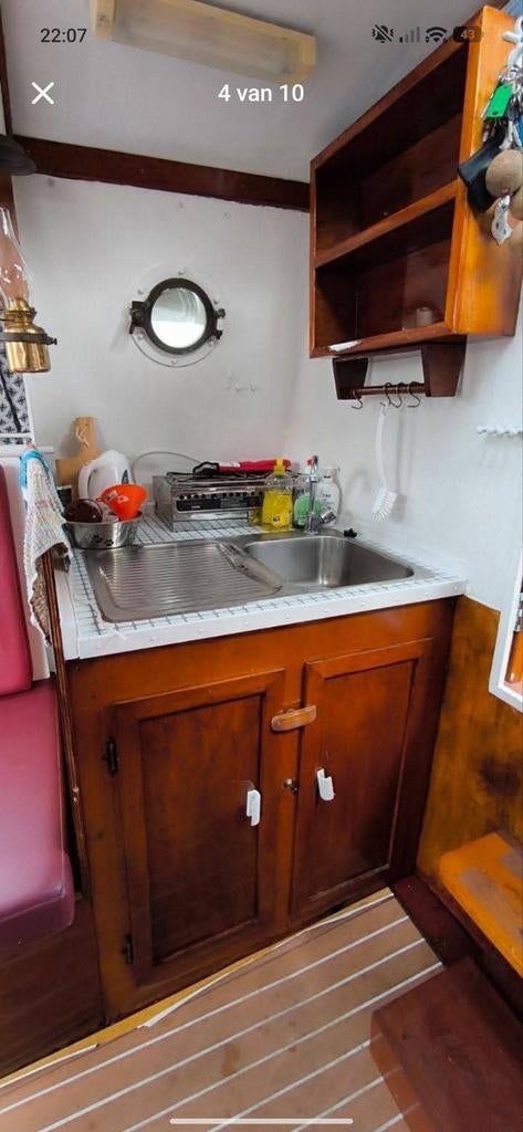 VERKOCHT - Doerak 650  - Ruime Boot, Ophalen, Gebruikt, Staal, Binnenboordmotor