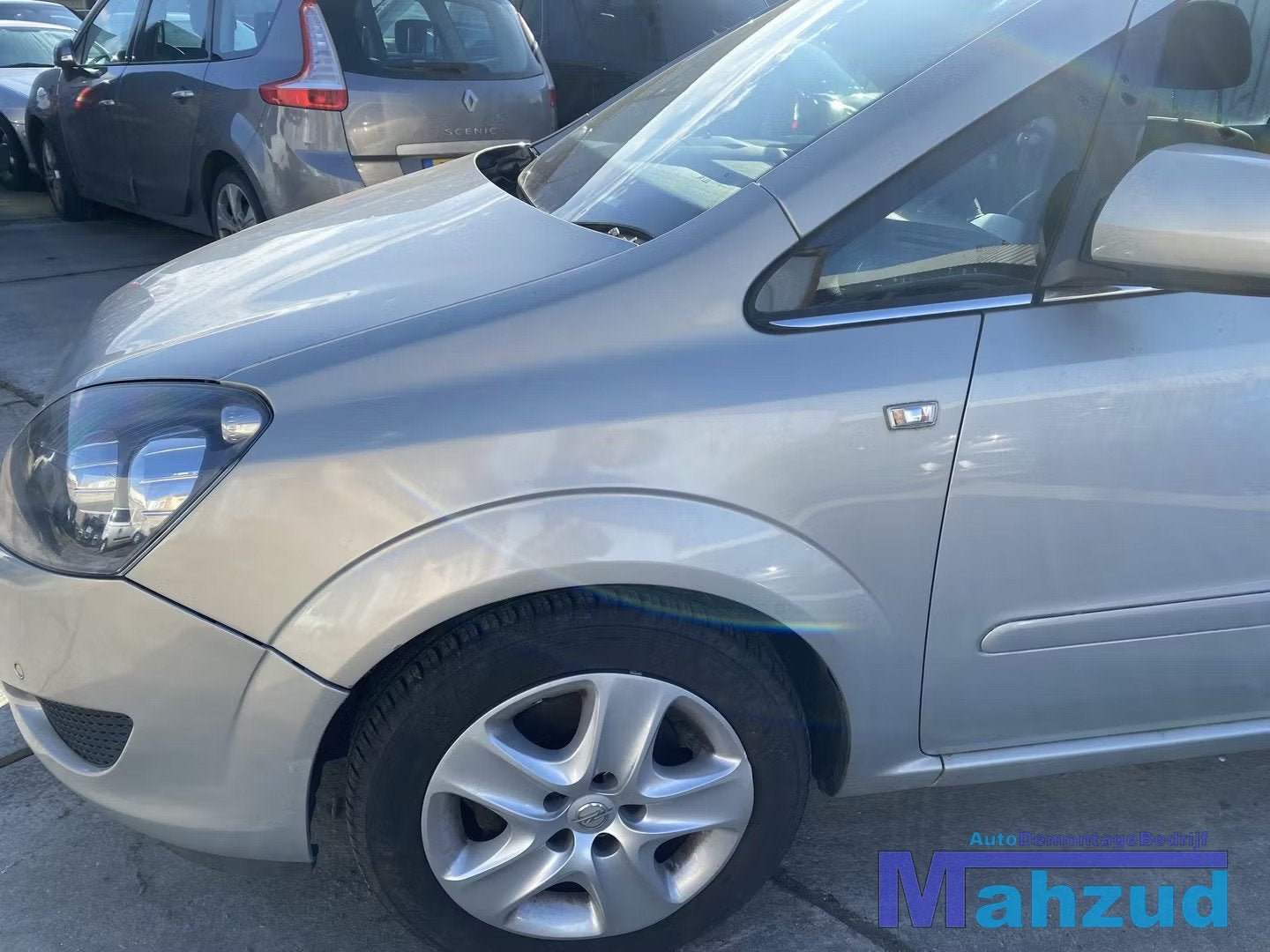 OPEL ZAFIRA B beige Z167 Links scherm zischerm 2005-2012, Gebruikt, Opel Automobile GmbH, Ophalen of Verzenden, Kontakt@opel-infoservice.de