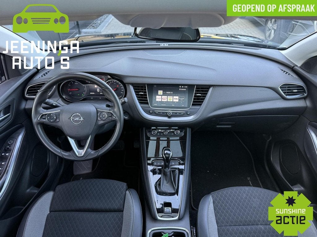 Opel Grandland X 1.2 Turbo Business Executive|Camera, Auto's, Opel, Gebruikt, 1199 cc, Bedrijf, 3 cilinders