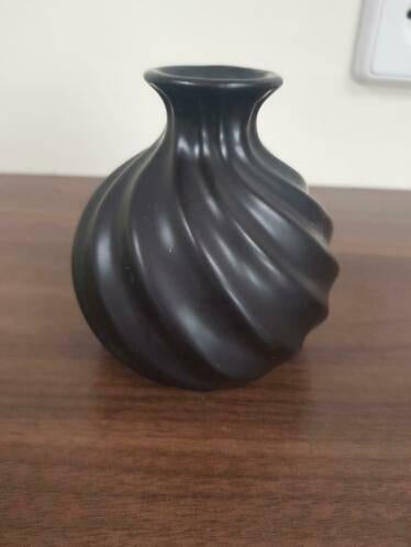 leuk bruin aardewerk vaasje, hoogte 10 cm, Huis en Inrichting, Woonaccessoires | Vazen, Overige kleuren, Aardewerk of Porselein