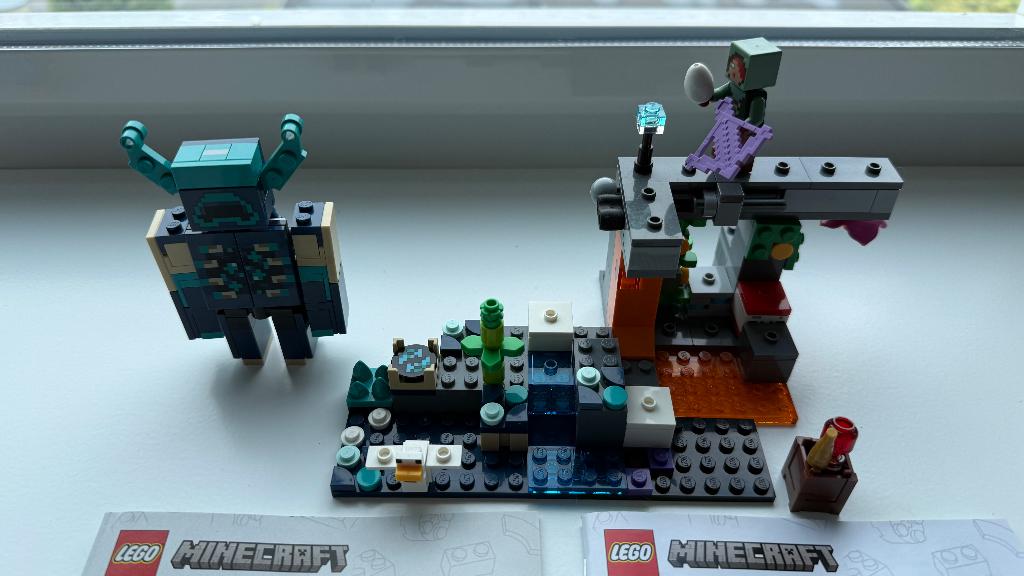 LEGO Minecraft De Ontmoeting met de Opzichter (21274), Minecraft, Lego, Compleet, Ophalen of Verzenden