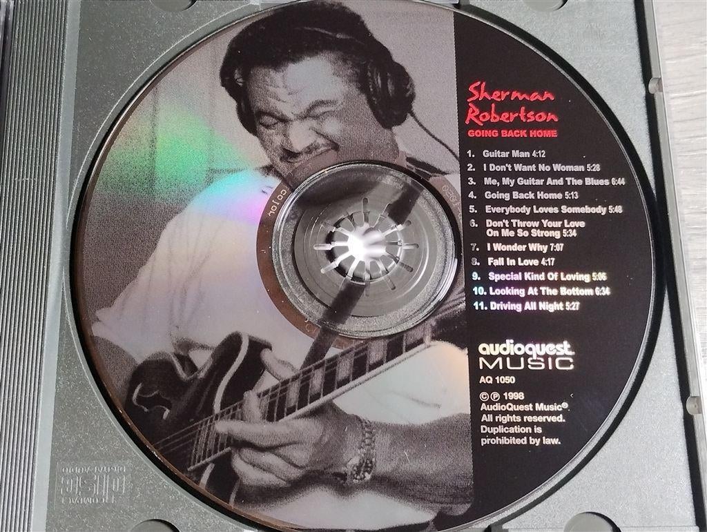 Sherman Robertson ‎– Going Back Home, Ophalen of Verzenden, Zo goed als nieuw, Jazz